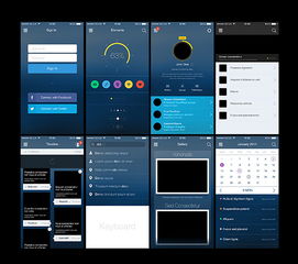 手機(jī)軟件界面設(shè)計ui交互圖片素材 高清psd模板下載 7.21mb 企業(yè)官網(wǎng)大全
